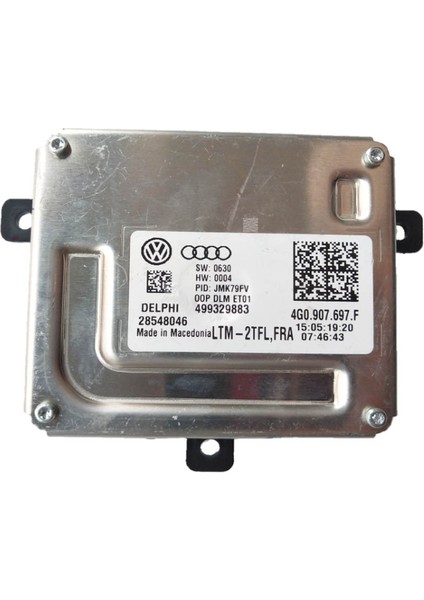 Audi Tt 2015-2024 Arası Uyumludur Gündüz LED Far Beyni Beyin 4G0907697F