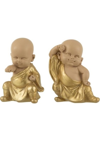 2'li Minik Yogi Set / Gold