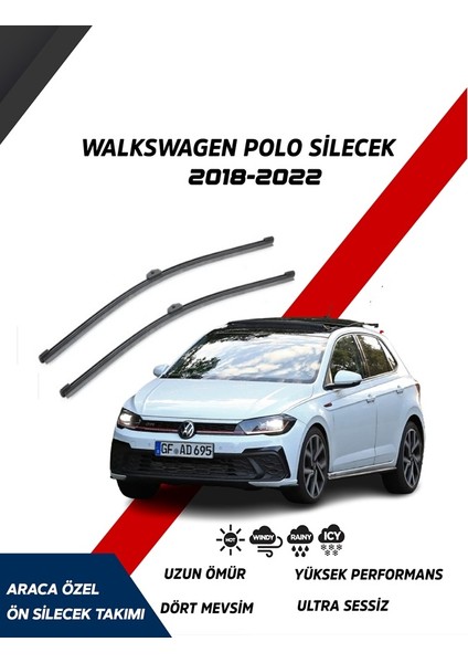 Polo 2018-2020 Araca Özel Muz Silecek Seti