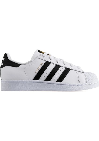 Adidas Superstar Beyaz Siyah Unisex Günlük Spor Ayakkabı
