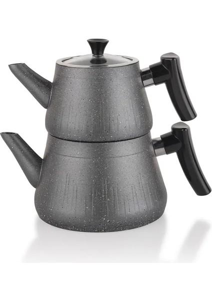 Solea Y.y. Çaydanlık Takımı 3 Parça-Gri