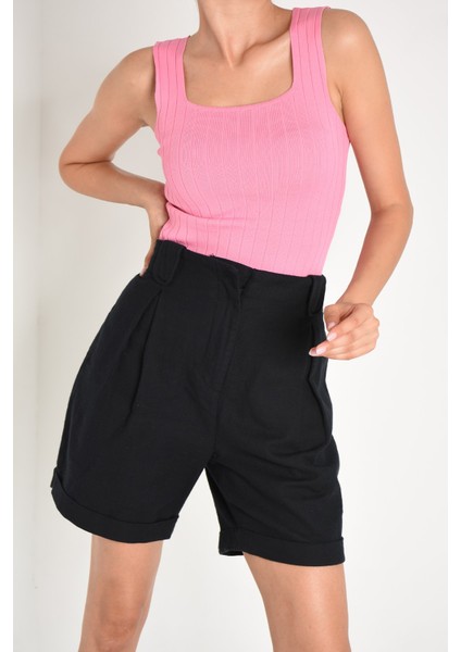 Arvila Kadın Kolsuz Bluz Kalın Askılı Atlet Ince Yazlık Triko