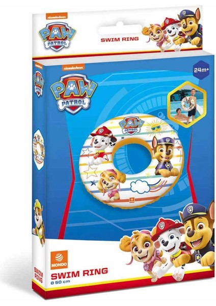 KTYRA52 Nessiworld Paw Patrol Can Simidi 50 cm