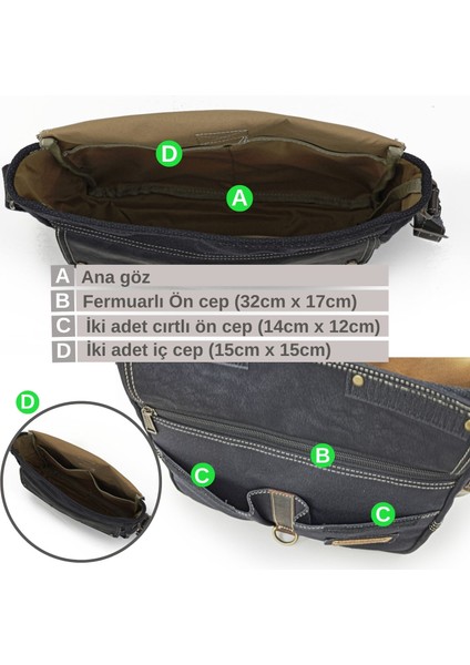 4047 Antiochia Gl Hakiki Deri Siyah Omuz Postacı Okul Suya Dayanıklı Mumlu Kanvas Laptop Çantası modelleri