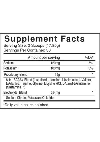Bcaa Supreme™ – Powder Bcaa 8 1 1 Rotasyon 535 gr 30 Servis USA