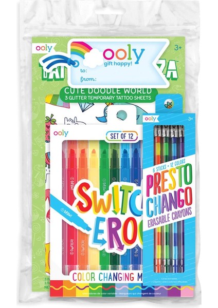 Ooly Happy Pack Colorful World Works