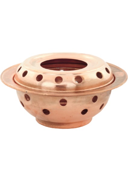 Papatya Desenli Bakır Caydanlık Takımı & Balkon Sefası Bakır demlik , Geleneksel çaydanlık,El yapımı çaydanlık fiyatları