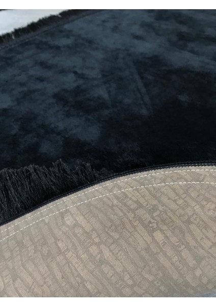 Pera Siyah 3'lü Banyo Paspası Seti Kaymaz Tabanlı Saçaklı Püsküllü Klozet Takımı modelleri