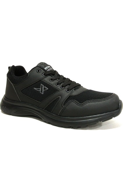 Xstep Siyah Bağcıklı Sneakers Spor Ayakkabı