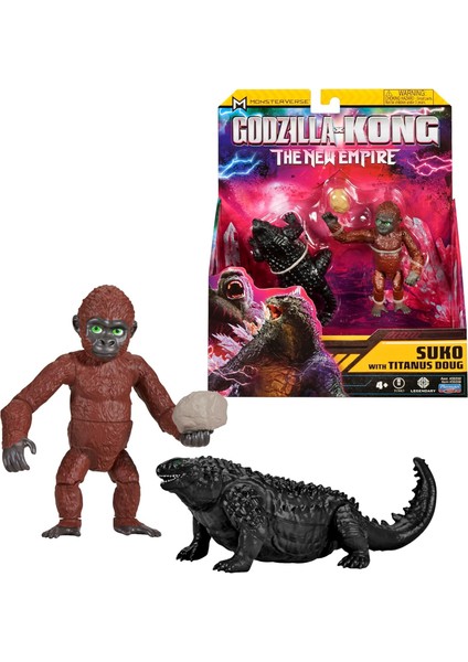 x King Kong The New Empire Figür Oyuncak Godzilla Figür Godzilla Oyuncak King Kong Figür King Kong Oyuncak