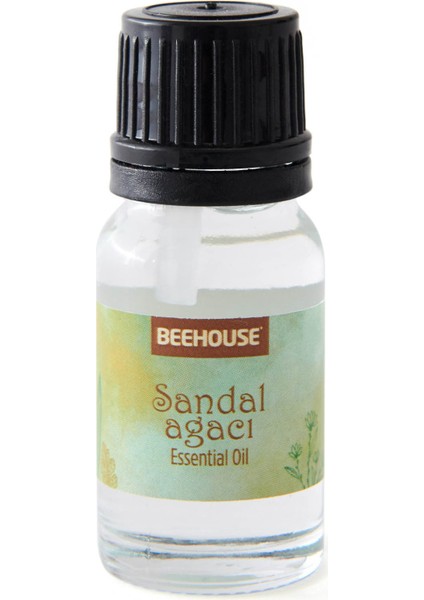 Bee House Sandal Ağacı Esansiyel Buhurdanlık Yağı Yeşil 10 ml