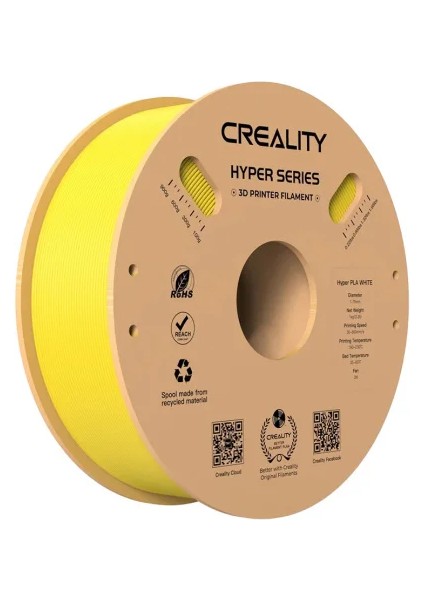 Creality Hyper Pla Filament Sarı 1.75MM 1kg