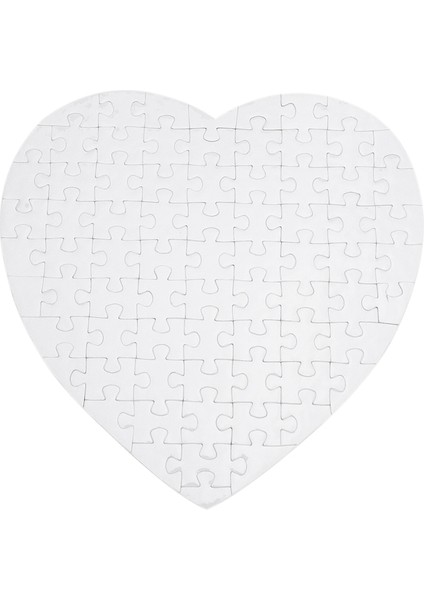 10 Adet Süblimasyon Boş Bulmaca Dıy Zanaat Kalp Yapboz Dıy Transfer Ürünleri (Yurt Dışından) fiyatları