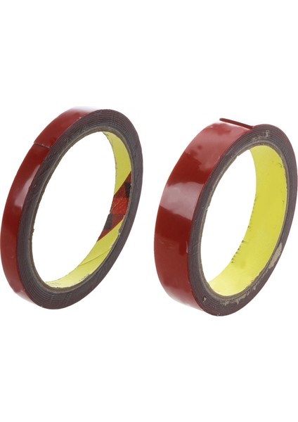 Adet Kırmızı Güçlü Kalıcı Çift Taraflı Süper Yapışkan Köpük Bant Rulosu Araç Araba Için, 10MMX3M ve 20MMX3M (Yurt Dışından) fiyatları