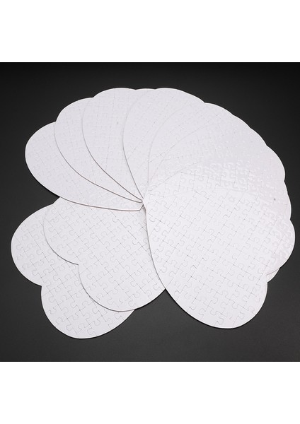 10 Adet Süblimasyon Boş Bulmaca Dıy Zanaat Kalp Yapboz Dıy Transfer Ürünleri (Yurt Dışından) fırsatları