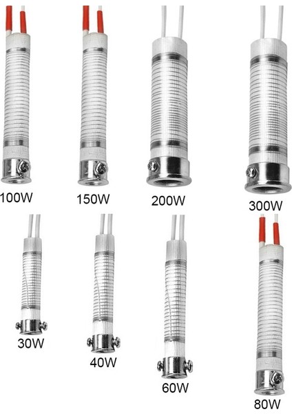 Elektrikli Havya Yedek Çekirdek Isıtıcı Havya Isıtma Elemanı Kaynak Lehim Aracı 30W 40W 60W 80W 100W (Yurt Dışından) modelleri