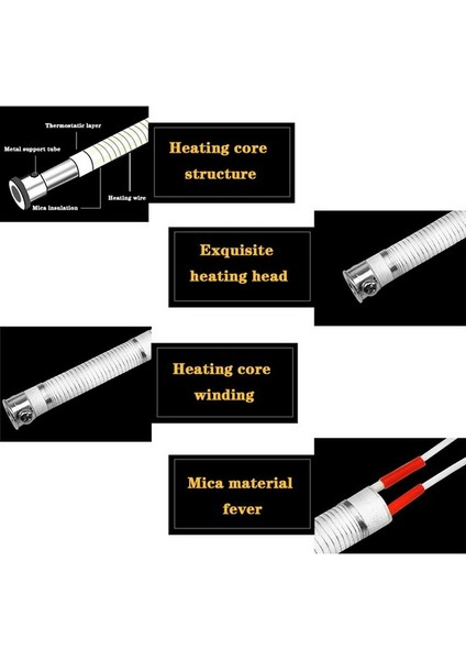 Elektrikli Havya Yedek Çekirdek Isıtıcı Havya Isıtma Elemanı Kaynak Lehim Aracı 30W 40W 60W 80W 100W (Yurt Dışından) fırsatları
