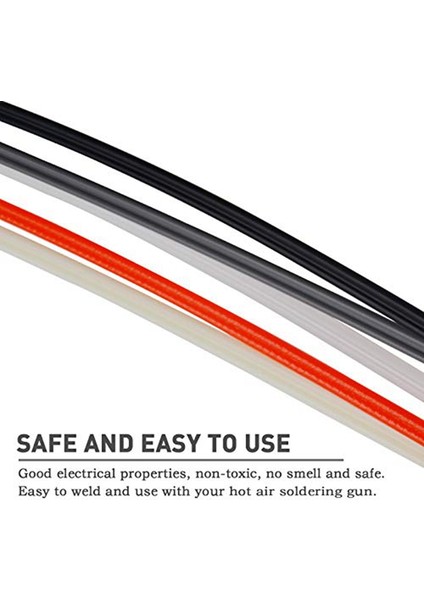 BRADOO-100 Adet Plastik Kaynak Teli Pp/pvc/ppr Araba Tamponları ve Günlük Plastik Tamir Için Plastik Kaynakçı Tamir Çubukları (Yurt Dışından) indirimleri