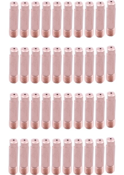 40 Adet Co2 Mig Iletişim Ipuçları 0.8X25MM MB15 15AK Mag Mig Kaynağı Için (Yurt Dışından) modelleri