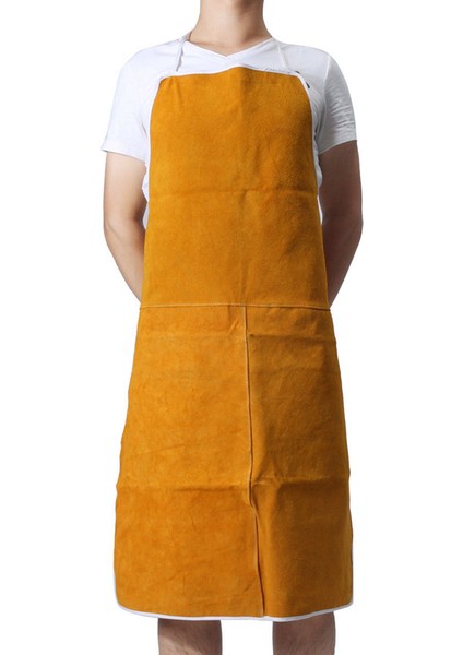 Nanlıy- Sığır Derisi Kaynak Kaynakçı Önlükleri Iş Güvenliği Iş Kıyafetleri Camcılar Demirci Yeni (Yurt Dışından) modelleri