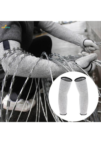 Kesilmeye Dayanıklı Kol Bandı Kesilmeye Karşı Kollu Kol Koruma Koruması Nefes Alabilir 45CM (Yurt Dışından) fırsatları