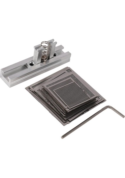 Bga Şablon Şablonları + Fikstür Kalay Lehim Topu Lehimleme Aletleri (Yurt Dışından)