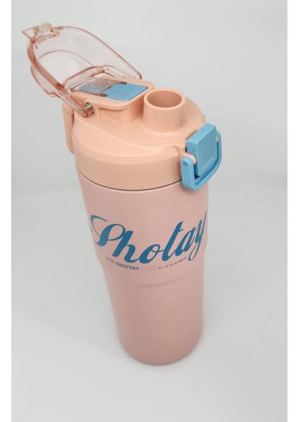 ST-8133 Pembe 750ML Çelik Çift Başlıklı Termos Matara fırsatları