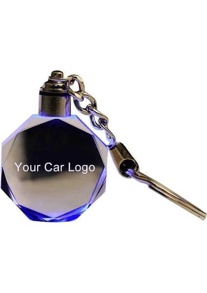 Benz Için Erkekler Aydınlık Anahtarlık Özel Yapılmış Logo LED Kesim Cam Anahtarlık Araba Araç Logosu Anahtarlık Anahtarlık Audi Araba Anahtarlık Zinciri Için (Yurt Dışından) fiyatları