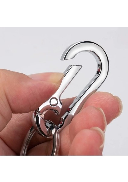 Siyah Anti-Pas Metal Anahtarlık Anahtarlık Evrensel Kadın Erkek Çinko Alaşım Anahtarlık Anahtarlık Basit Kolye Aksesuarları Aksesuarları (Yurt Dışından) fırsatları