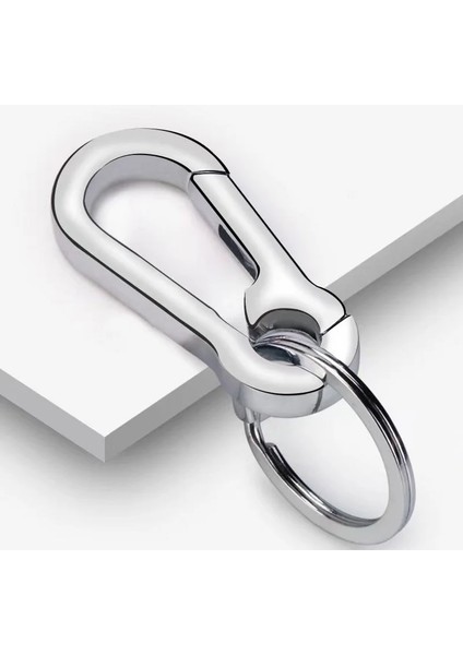 Siyah Anti-Pas Metal Anahtarlık Anahtarlık Evrensel Kadın Erkek Çinko Alaşım Anahtarlık Anahtarlık Basit Kolye Aksesuarları Aksesuarları (Yurt Dışından) indirimleri