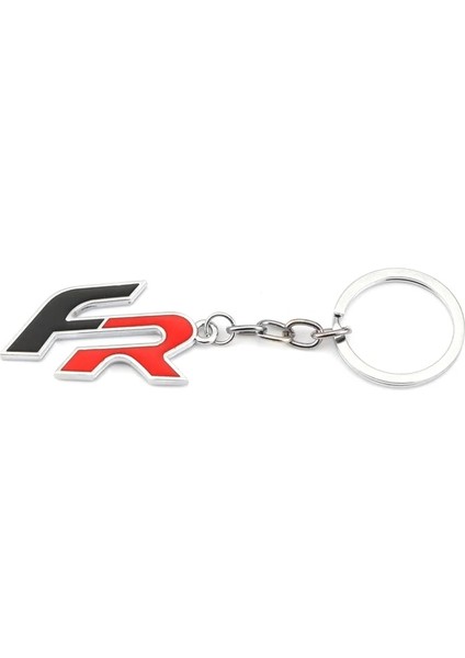 Kırmızı Araba Anahtarlık Fr Anahtarlık Metal Anahtarlık Yüzük Tutucu Rozeti Koltuk Için Alhambra Leon Ateca Arona Altea Ltea Cupra Toledo Tarraco (Yurt Dışından)