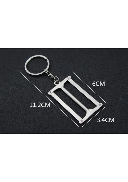 A9 Anahtarlıklar Erkekler Araba Çanta Anahtarlık Kombinasyonu Aracı Taşınabilir Mini Yardımcı Cep Toka Cetvel Çekiç Anahtarı Pense Kürek Aksesuarları (Yurt Dışından)