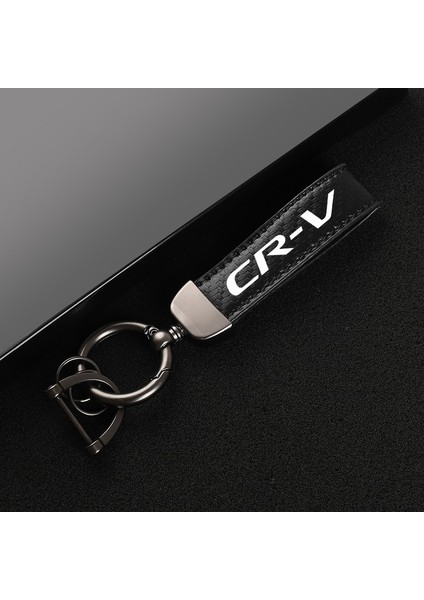 Kırmızı 2021 Yeni Deri At Nalı Toka Anahtarlık Araba Logosu Yaratıcı Özel Anahtarlık Honda Cıvıc 10TH Gen 8th Gen Crv (Yurt Dışından)