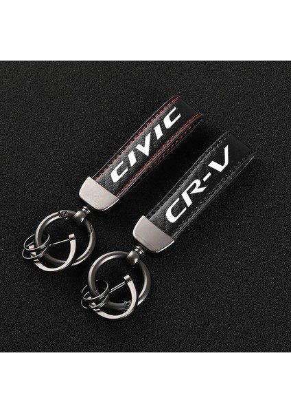 Kırmızı 2021 Yeni Deri At Nalı Toka Anahtarlık Araba Logosu Yaratıcı Özel Anahtarlık Honda Cıvıc 10TH Gen 8th Gen Crv (Yurt Dışından) fiyatları