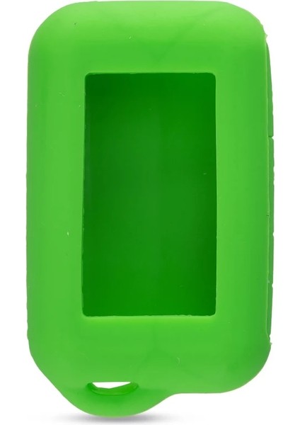 Yeşil Keyyou Silikon Kılıf Araba Anahtarı Starline E60 E61 E66 E63 E66 E90 E91 E61 E95 2 Yönlü Araba Alarmı LCD Uzaktan Kumanda Anahtarlık (Yurt Dışından) modelleri