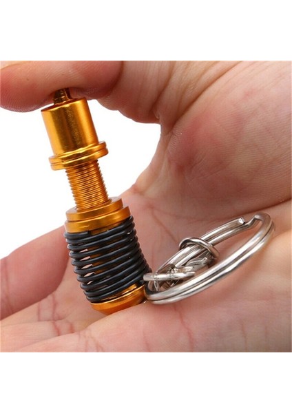 Altın Evrensel Ayarlanabilir Alaşım Araba Iç Süspansiyon Anahtarlık Coilover Bahar Araba Tuning Parçası Amortisör Anahtarlık Adam Hediye Için (Yurt Dışından) modelleri