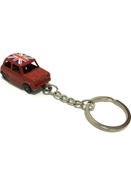 Kırmızı Araba Anahtarlık Metal Araba Anahtarlık Anahtarlık Hediye Kişiselleştirilmiş Zincirler Eski Araba Anahtarlık Araba Styling Aksesuarları Dekorasyon (Yurt Dışından)
