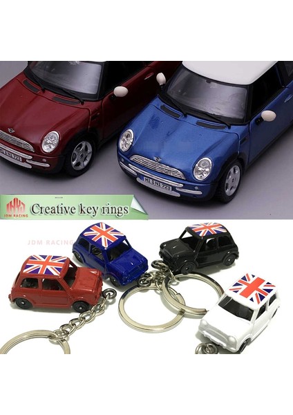 Kırmızı Araba Anahtarlık Metal Araba Anahtarlık Anahtarlık Hediye Kişiselleştirilmiş Zincirler Eski Araba Anahtarlık Araba Styling Aksesuarları Dekorasyon (Yurt Dışından) fırsatları