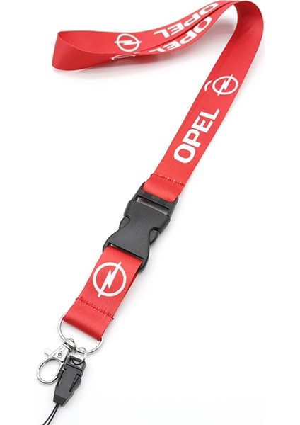Siyah Vehıcar Boyun Askıları Ipi Opel Için Ayrılabilir Araba Logosu Anahtarlık Kımlığı Çalışma Kartı Cep Telefonu Asmak Halat Moda Oto Aksesuarları (Yurt Dışından) fiyatları