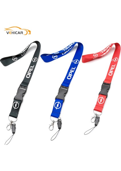 Siyah Vehıcar Boyun Askıları Ipi Opel Için Ayrılabilir Araba Logosu Anahtarlık Kımlığı Çalışma Kartı Cep Telefonu Asmak Halat Moda Oto Aksesuarları (Yurt Dışından) modelleri