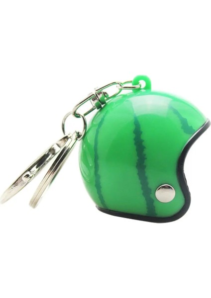 F 7 Stil Araba Motosiklet Kask Şekli Anahtarlık Moda Güzel Sevimli Kişilik Oto Anahtarlık Kolye Araba Süslemeleri Küçük Hediye (Yurt Dışından)