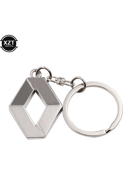 Gümüş Rengi Renault 1 Adet Için 3D Metal Araba Anahtarlık Moda Yeni Oto Malzemeleri Amblem Anahtarlık Reynolds Araba Aksesuarları Anahtarlık (Yurt Dışından)