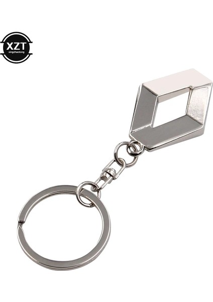 Gümüş Rengi Renault 1 Adet Için 3D Metal Araba Anahtarlık Moda Yeni Oto Malzemeleri Amblem Anahtarlık Reynolds Araba Aksesuarları Anahtarlık (Yurt Dışından)