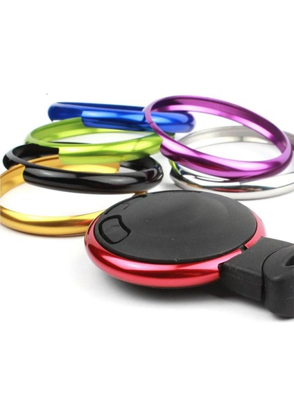 Pembe Mini Cooper Için Anahtarlık Ayar Kapağı Halkası Jcw R55 R56 R57 R58 R59 R60 R61 Countryman Paceman Clubvan Clubman Anahtarlık Araba Styling (Yurt Dışından) fiyatları