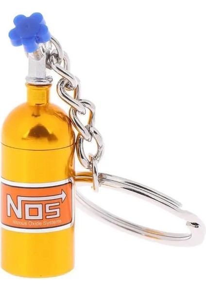 A Turbo Nos Azot Oksit Şişe Anahtarlık Anahtarlık Anahtarlık Stash Hap Kutusu Saklama (Yurt Dışından)