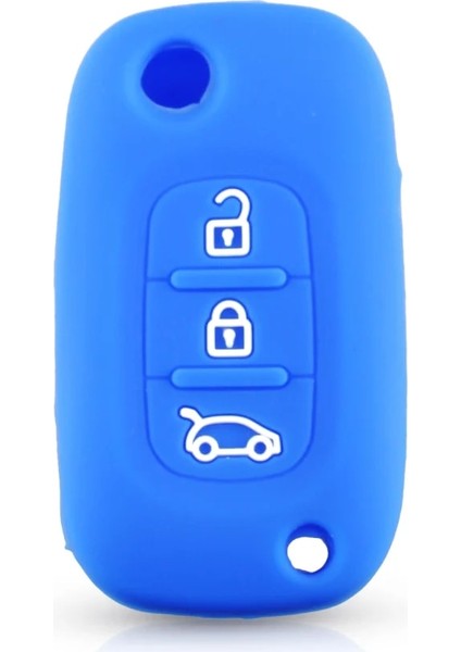 Beyaz Keyyou Silikon Araba Anahtarı Kapağı Lada Vesta Granta Xray Kalina Priora Sedan Sport Renault Fluence Clio Megane Uzaktan Kılıf (Yurt Dışından) modelleri