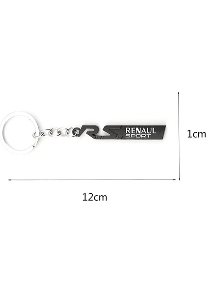 Gri Araba Anahtarlık Rs Spor Anahtarlık Halkası Tutucu Renault Megane Clio Scenic Laguna Logan Koleos Sandero Safrane Velsatis Tılsım (Yurt Dışından) fırsatları