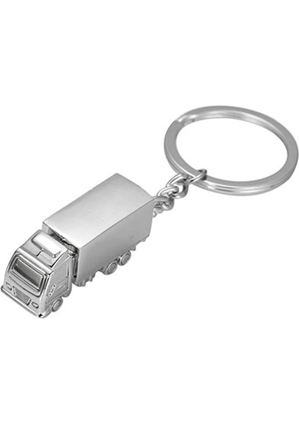 No.1 Boyutu 1 Adet Sevimli Metal Araba Anahtarlık Kamyon Kamyon Anahtarlık Yaratıcı Hediye Unisex Araba Anahtarlık Çanta Kolye Dekorasyon Hediye (Yurt Dışından)