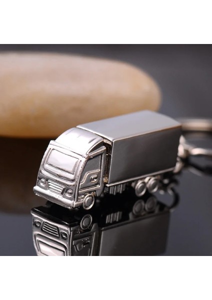 No.1 Boyutu 1 Adet Sevimli Metal Araba Anahtarlık Kamyon Kamyon Anahtarlık Yaratıcı Hediye Unisex Araba Anahtarlık Çanta Kolye Dekorasyon Hediye (Yurt Dışından) fırsatları