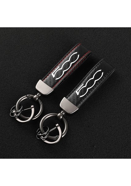 Siyah Fiat Punto ve Abarth Tipo Için Araba Aksesuarları Hattı ile Yeni Karbon Fiber Deri Araba Anahtarlık Spor Özel Anahtar Yüzükler (Yurt Dışından) modelleri